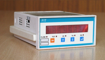 Flow Rate Indicator Totaliser with Controlled Output